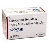 Adoxy LB Capsule with Doxycycline + Lactobacillus