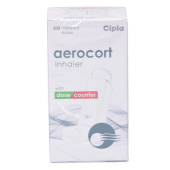 Aerocort Inhaler  50 Mcg + 50 Mcg  with Beclomethasone Dipropionate & Levosalbutamol Inhaler                    