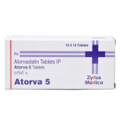 Atorva 5 Mg with Atorvastatin   
