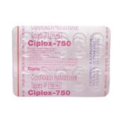 Ciplox 750 Mg tablet with Ciprofloxacin 