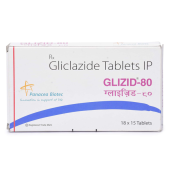 GLIZID 80 Mg with Gliclazide   