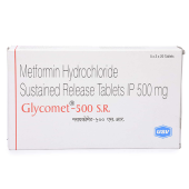 Glycomet SR 500 Mg with Metformin Hcl