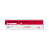 Ledercort 0.1% Ointment 15 gm