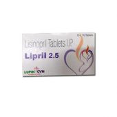 Lipril 2.5 Mg Tablet with Lisinopril