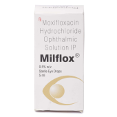 Milflox 0.5% 5 ml with Moxifloxacin