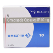 Omez 10 Mg with Omeprazole                   