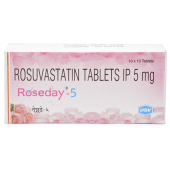 Roseday 5 Mg with Rosuvastatin                        
