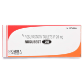 Rosubest 20 Mg with Rosuvastatin                            