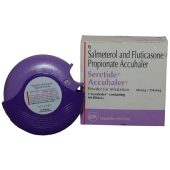 Seretide Accuhaler 250 Mcg with Salmeterol & Fluticasone Propionate Accuhaler             