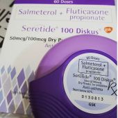 Seretide Diskus 50 Mcg/100 Mcg with Salmeterol and Fluticasone Propionate
