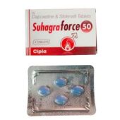 Suhagra Force 50 Mg with Sildenafil & Dapoxetine