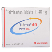 Telma 40 Mg with Telmisartan     