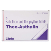Theo Asthalin 2+100 Mg with Salbutamol and Theophylline          