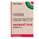 Thyrox 12.5 Tablet with Thyroxine-Levothyroxine