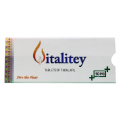 Vitalitey 50 Mg With Tadalafil  