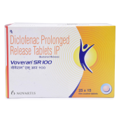 Voveran SR 100 Mg with Diclofenac Sodium            