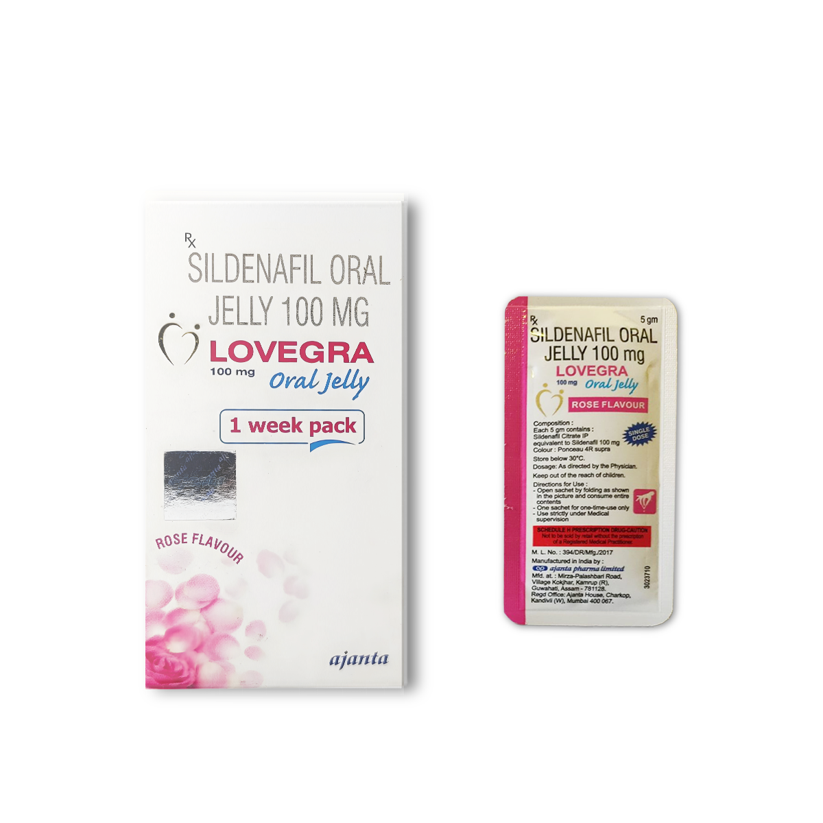 Lovegra Oral Jelly Rx 100 Mg