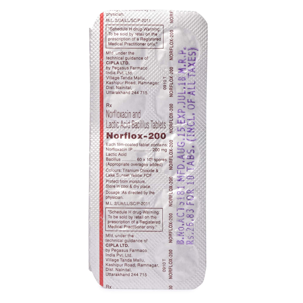 Norflox 200 Mg