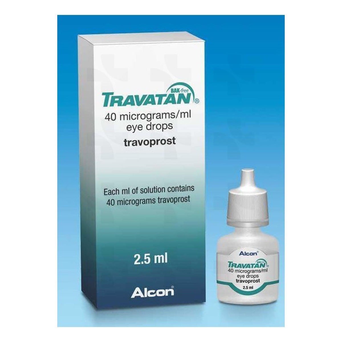 Travatan 40 Mcg/2.5ml
